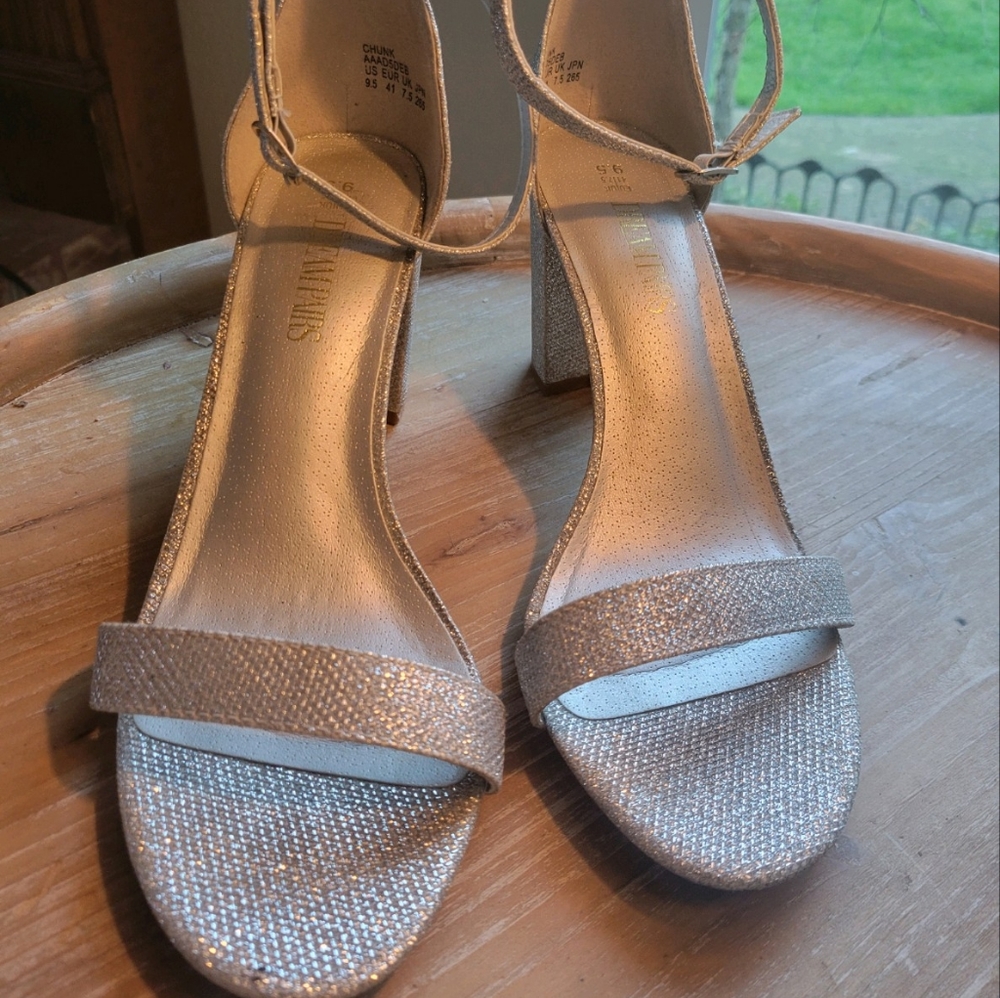 Silver heels